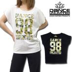 ダンス Tシャツ ズンバウェア  レディース トップス ダンスウェア ドルマン Tシャツ ダンス 衣装 ヒップホップ ダンスアンリミテッド