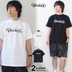 DEVILOCK デビロック Tシャツ 半袖 DAIMLER LOGO TEE ダイムラー ロゴ Tシャツ メンズ トップス 2023 新作