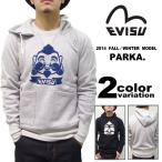 EVISU エヴィス パーカー スウェット プルオーバー カモメ メンズ