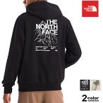 希少 THE NORTH FACE ザ ノースフェイス パーカー スウェット プルオーバー バックプリント 裏起毛 メンズ トップス