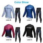 男性用 022人気新作サイクルジャージ 長袖 パンツ 自転車 サイクリング ジャージ サイクリング用 ロードバイクウェア 吸汗速乾
