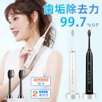 電動歯ブラシ 歯ブラシ 音波式 替えブラシ 2本付き ワイヤレス充電 IPX7 防水 はみがき 大人用 子供用 ハブラシ タイマー メモリー機能