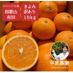 農家直送!きよみオレンジ 訳あり 10kg和歌山 有田 みかん 送料無料 こだわり フルーツ お取り寄せ わけあり
