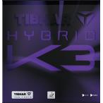 ★送料無料★ 卓球 ラバー ハイブリッドK３ TIBHAR ティバー 裏ソフト 粘着テンション HYBRID K3