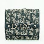 Christian Dior クリスチャンディオール トロッター Wホック財布 LDC43025 レディース B+ランク 中古 nr0208044