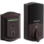 ショッピングhalo Kwikset Halo Fingerprint Wi-Fi スマートドアロック, キーレス Touch Entry Electronic Traditional Deadbolt, No Hub Required App Remote Control, With スマ