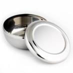 ステンレスご飯茶碗 (ふたつき) (幅1