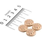 【メーカー在庫あり】 000821-12 ポッシュ POSH キャップボルトカバー M10用 4個入り シャンパンゴールド HD店