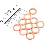 [USA наличие есть ] 1742-0410 Magnum MAGNUM кольцевая шайба 12mm медь (10 штук входит.) HD магазин 