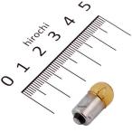 【メーカー在庫あり】 1P7113 M&H マツシマ 口金シングル球 12V3.4W メーター/ポジション球 (クリアー) (1個売り) HD店