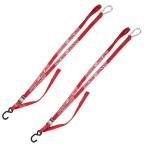 3920-0355 мусс рейсинг MOOSE RACING ширина 1 дюймовый (25mm)kalabina крепежный 7 футов (2.1m) красный ( левый правый пара ) HD магазин 