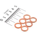 [USA наличие есть ] 44516-6 Pgdo гребень GOODRIDGE кольцевая шайба 3/8 дюймовый (9.5mm)/ 10mm медь (6 штук входит ) HD магазин 