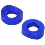 【メーカー在庫あり】 D58-01-102 ディーアールシー DRC アルミリムロックスペーサー 青 2個入り HD店