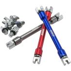 【メーカー在庫あり】 D59-15-062 ディーアールシー DRC PROスポークレンチ 5.6-7.0 青 HD店