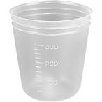 【メーカー在庫あり】 5-077-04 507704  アズワン(株) AS ディスポカップ(バキュームタイプ)300mL V-300 目盛付き HD店
