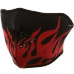 【USA在庫あり】 509209 ザンヘッドギア ZAN Headgear ハーフフェイス ネオプレン マスク Red Flames HD店