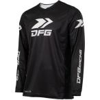 【メーカー在庫あり】 G5699 ディーエフジー DFG ソリッド ジャージ 黒/白 XL HD店