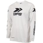 【メーカー在庫あり】 G5708 ディーエフジー DFG ソリッド ジャージ 白/黒 3XL HD店