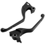 HD-04372 キジマ スリムレバー 14年以降 XL ベアリング付 アルミ黒 (左右ペア) HD店