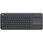 logicool ロジクール ワイヤレス タッチキーボード k400 Plus K400pBK