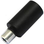 【メーカー在庫あり】 KM152-872 ケラーマン Kellermann 15mmエクステンション Bullet Atto、RhombusS、microS用 ブラック 1個売り HD店