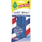 【メーカー在庫あり】 LT504 カーフレッシュ社 リトルツリーズ LT Vent Wrap - Fresh Shave(フレッシュシェイブ) HD店