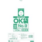 【メーカー在庫あり】 OK(30)9 OK309  大倉工業(株) オークラ OK袋0.03mm9号 HD店