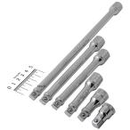 【メーカー在庫あり】 PK3760-6-KK コーケン Ko-ken 3/8インチsq エクステンションバーシュリンクパックセット 6ヶ組 HD店