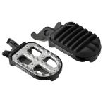 【メーカー在庫あり】 ZE93-0140 ジータ ZETA アドベンチャーフットペグ 黒 HD店