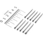 00-00-0008 SP武川 ストリートタイプバックステップキット リペアパーツ 割ピン 2×25 10個 モンキー ゴリラ HD店