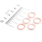 【メーカー在庫あり】 105-140 キジマ 銅ワッシャー 10×15mm×1.5t 5コSET SP店