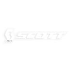 【メーカー在庫あり】 217634-2362-1 スコット SCOTT ホリゾンタル ステッカー 白 25cm SP店