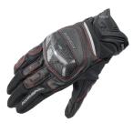 [ производитель наличие есть ] 06-268 GK-268 Komine KOMINE 2025 год весна лето модель карбоновый сетка перчатка чёрный / красный XL размер SP магазин 