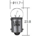 1256 小糸製作所 白熱バルブ G10 12V3.4W 10個入り SP店