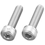 【メーカー在庫あり】 710415-2S ポッシュ POSH キャブレターフロート チャンバー用ステンレスボルト M4 x 15mm 2本入り SP店