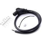 [ производитель наличие есть ] 805135-09poshuPOSH скорость Pro twin силикон plug cord T-1 joint нет наружный диаметр φ8mm длина 550mm угол 135 раз чёрный SP магазин 