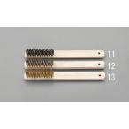 【メーカー在庫あり】 000012205364 エスコ ESCO 270mm 4行 ワイヤーブラシ(鋼線) SP店
