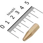 【メーカー在庫あり】 000012071757 エスコ ESCO #315/28mm/M6x1.0 溶接火口(アセチレン用) SP店