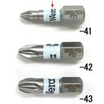 【メーカー在庫あり】 000012209642 エスコ ESCO #1x25mm Pozidriv ドライバービット(ステンレス製) SP店