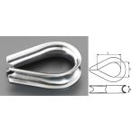 【メーカー在庫あり】 000012079286 エスコ ESCO 5mm シンブル ステンレス製 SP店