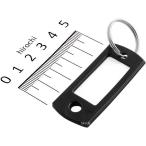 【メーカー在庫あり】 000012244786 エスコ ESCO 22x53mm ネームタグ ブラック SP店