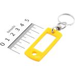 【メーカー在庫あり】 000012244793 エスコ ESCO 22x53mm ネームタグ イエロー SP店