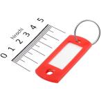 【メーカー在庫あり】 000012244809 エスコ ESCO 22x53mm ネームタグ レッド SP店