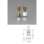 【メーカー在庫あり】 000012244850 エスコ ESCO ３号レール用ガイドローラー ボルト付/ジュラコン SP店