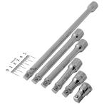 【メーカー在庫あり】 PK3760-6-KK コーケン Ko-ken 3/8インチsq エクステンションバーシュリンクパックセット 6ヶ組 SP店