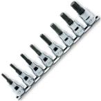 【メーカー在庫あり】 RS3025-8-IP-KK コーケン Ko-ken 3/8インチsq トルクスプラスビットソケットレールセット 全長50mm 8ヶ組 SP店