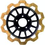 【メーカー在庫あり】 4202-2135 リンドールブレーキ LyndallBrakes ブレーキローター BOW-TIE/13SPOKE 11.5インチ ゴールド/黒 5mm厚 リア JP店