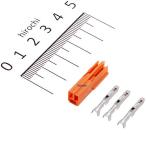 [ производитель наличие есть ] 0900-755-02063 Kitaco connector set ( указатель поворота для / Honda W модель ) женский /L оранжевый JP магазин 