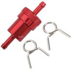 [USA наличие есть ] 14-34470 M goEMGO топливный фильтр 1/4 дюймовый (6.4mm) красный JP магазин 