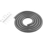 【メーカー在庫あり】 304-4101B キジマ シリコンコード 汎用 黒 7mm x 1m JP店